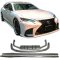 กระโปรงขอบด้านหน้าขอบด้านข้างคาร์บอนไฟเบอร์ลิปด้านหลัง สำหรับ Lexus  LS350 2018-2023  ชุดบอดี้500